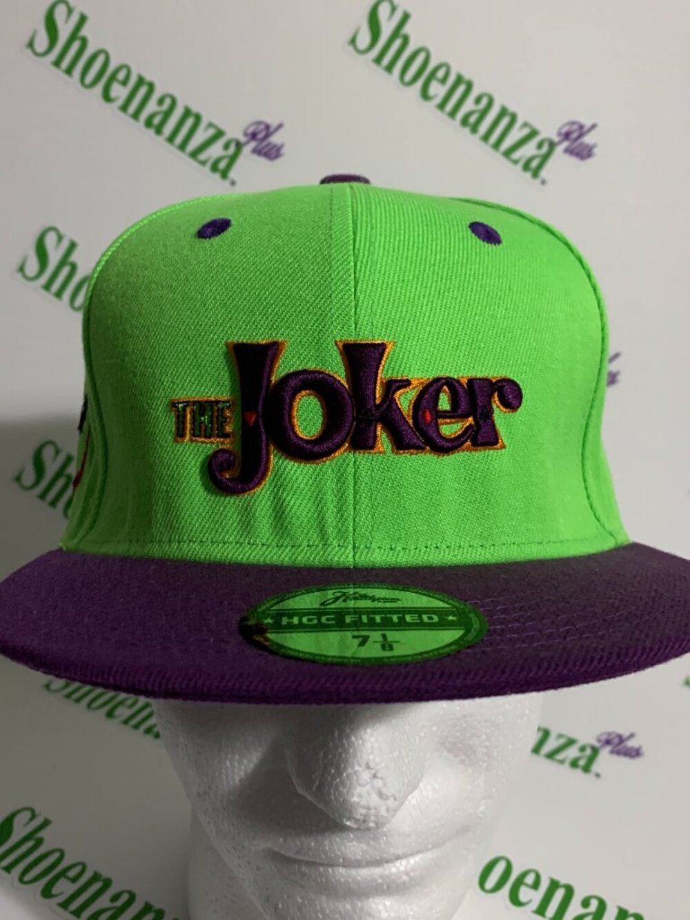 Headgear Classics Hat Fitted Joker Dark Knight Why So Serious? Batman Cap 7 1/8